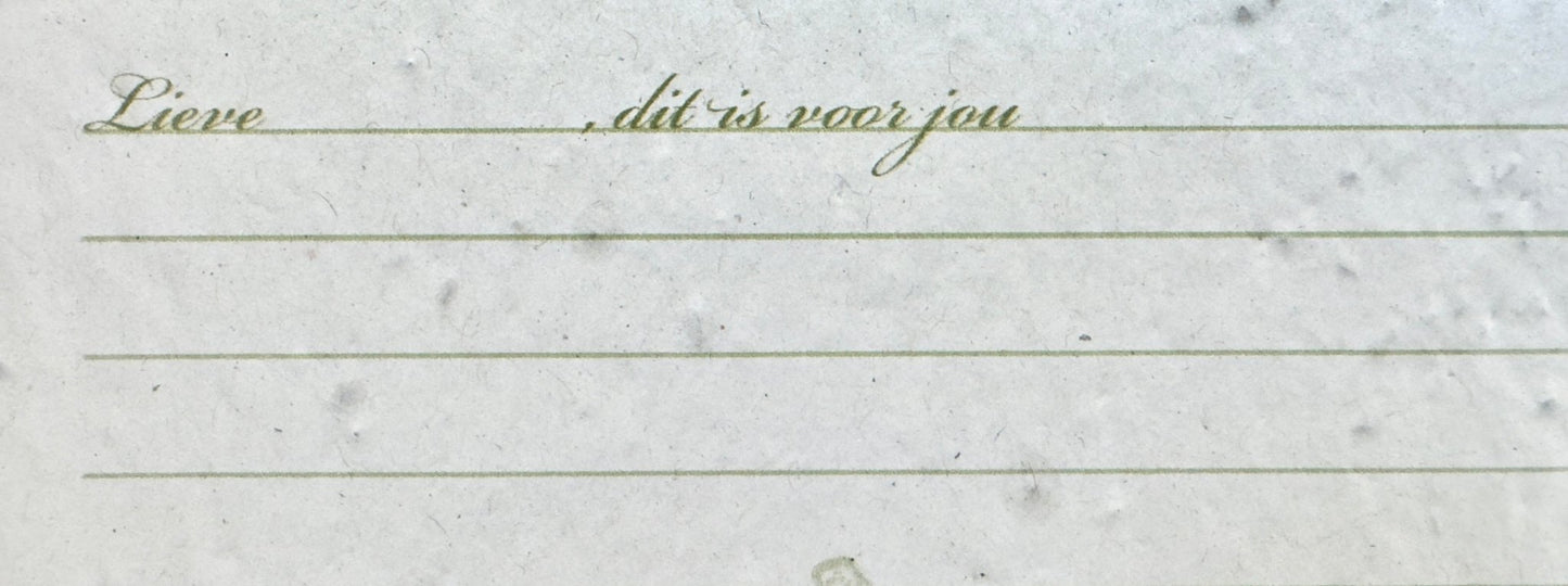 Pak van 4 - Bloeibrieven