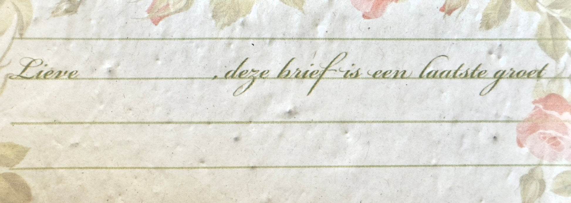 Pak van 4 - Bloeibrieven