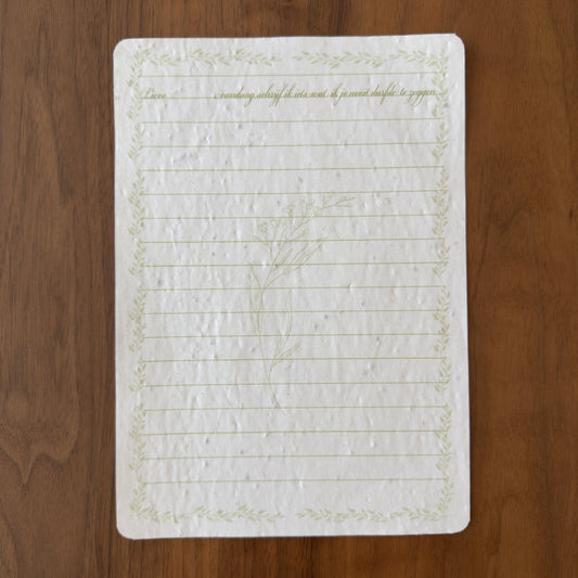 Pak van 4 - Bloeibrieven